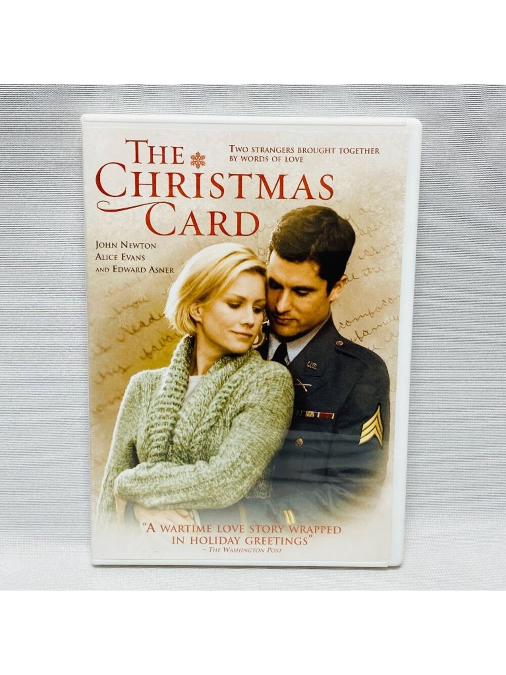 The Christmas Card DVD 2007 Holiday Romance John Newton Alice Evans New OOP